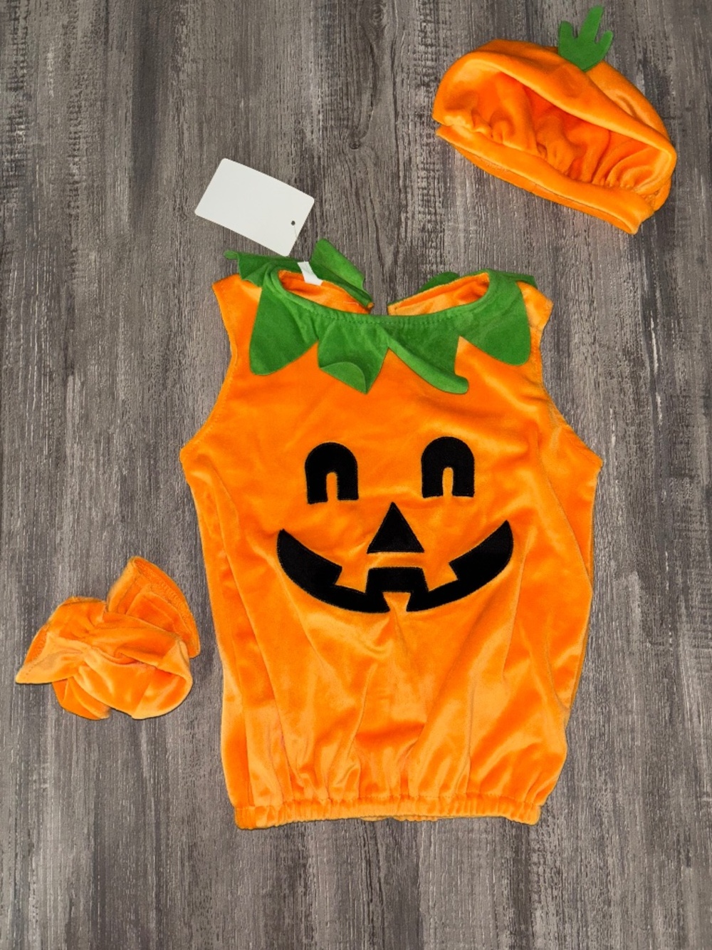 Baby Pumpkin Costume Set - Picture 3 of 7